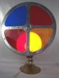 Vintage Rotating Color Wheel